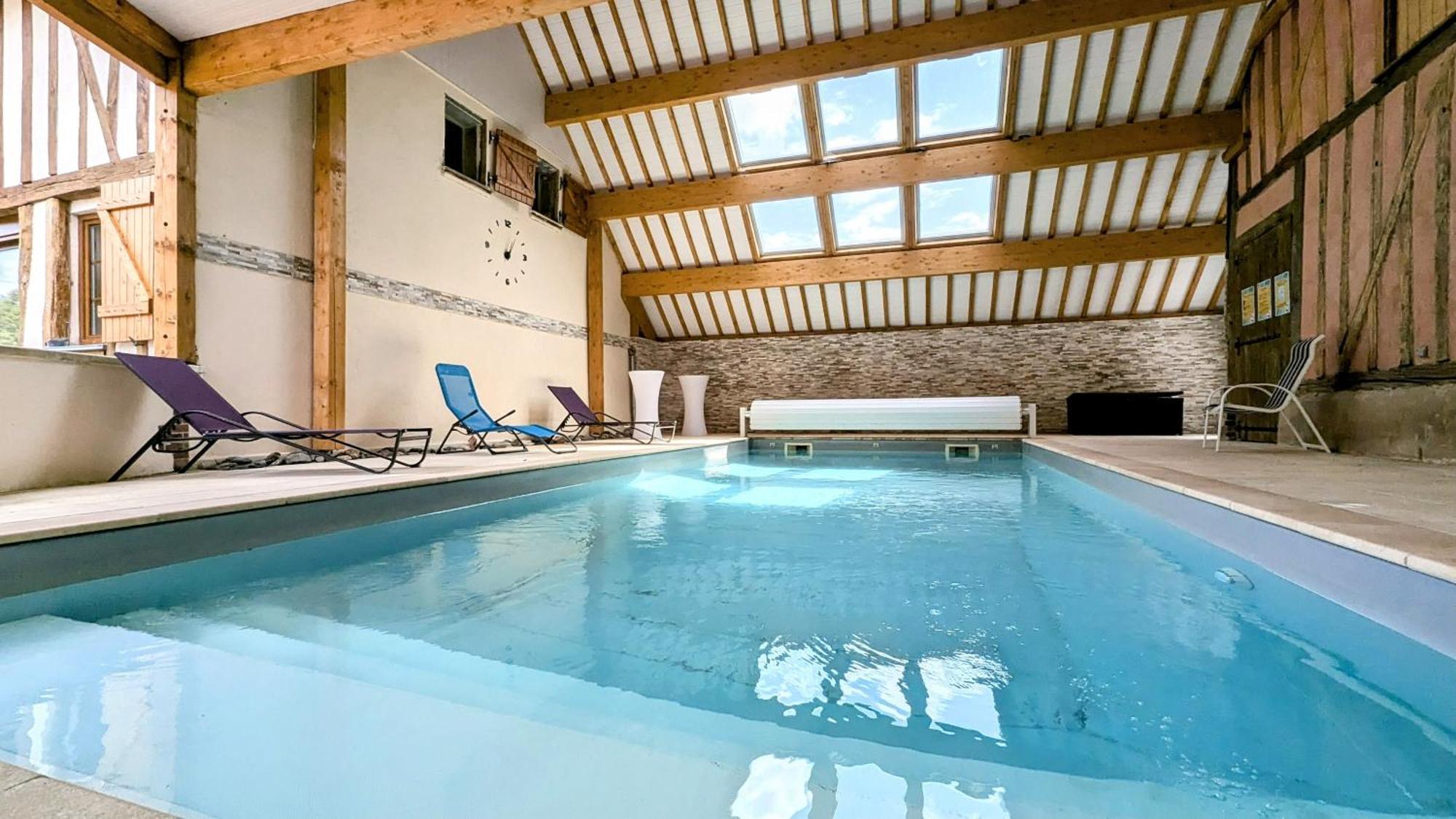 Maison Calme 14 Personnes, Piscine, Jardin Et Parking Buchères Kültér fotó