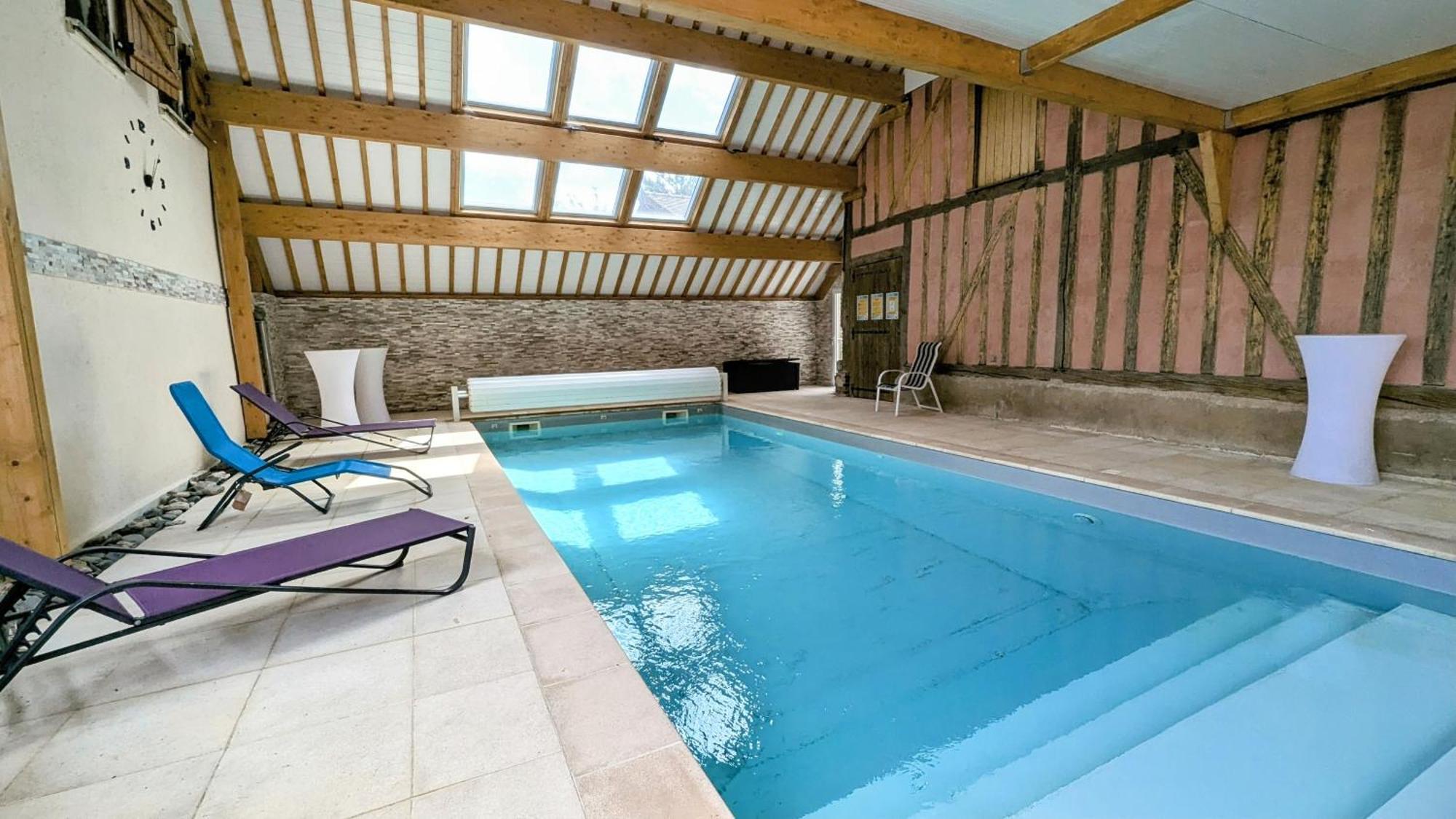 Maison Calme 14 Personnes, Piscine, Jardin Et Parking Buchères Kültér fotó